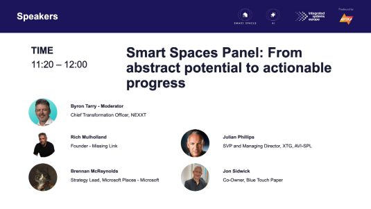 Smart Spaces Panel: From abstract potential to actionable progress