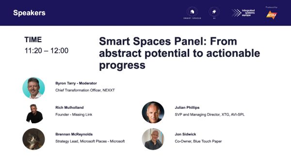 Smart Spaces Panel: From abstract potential to actionable progress