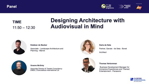 ISE  Partner Programme: Designing Architecture with Audiovisual in Mind