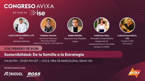 Congreso AVIXA: Sostenibilidad – De la Semilla a la Estrategia