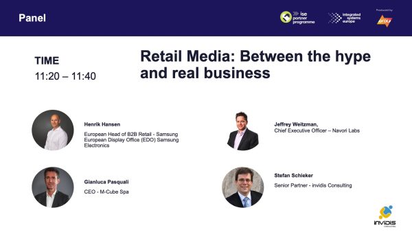 invidis Retail Conference: Retail Media: Between the hype and real business