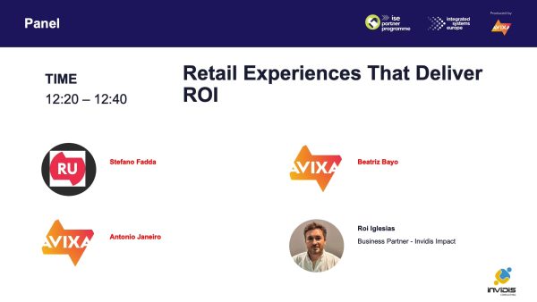 invidis Retail Conference: Retail Experiences That Deliver ROI